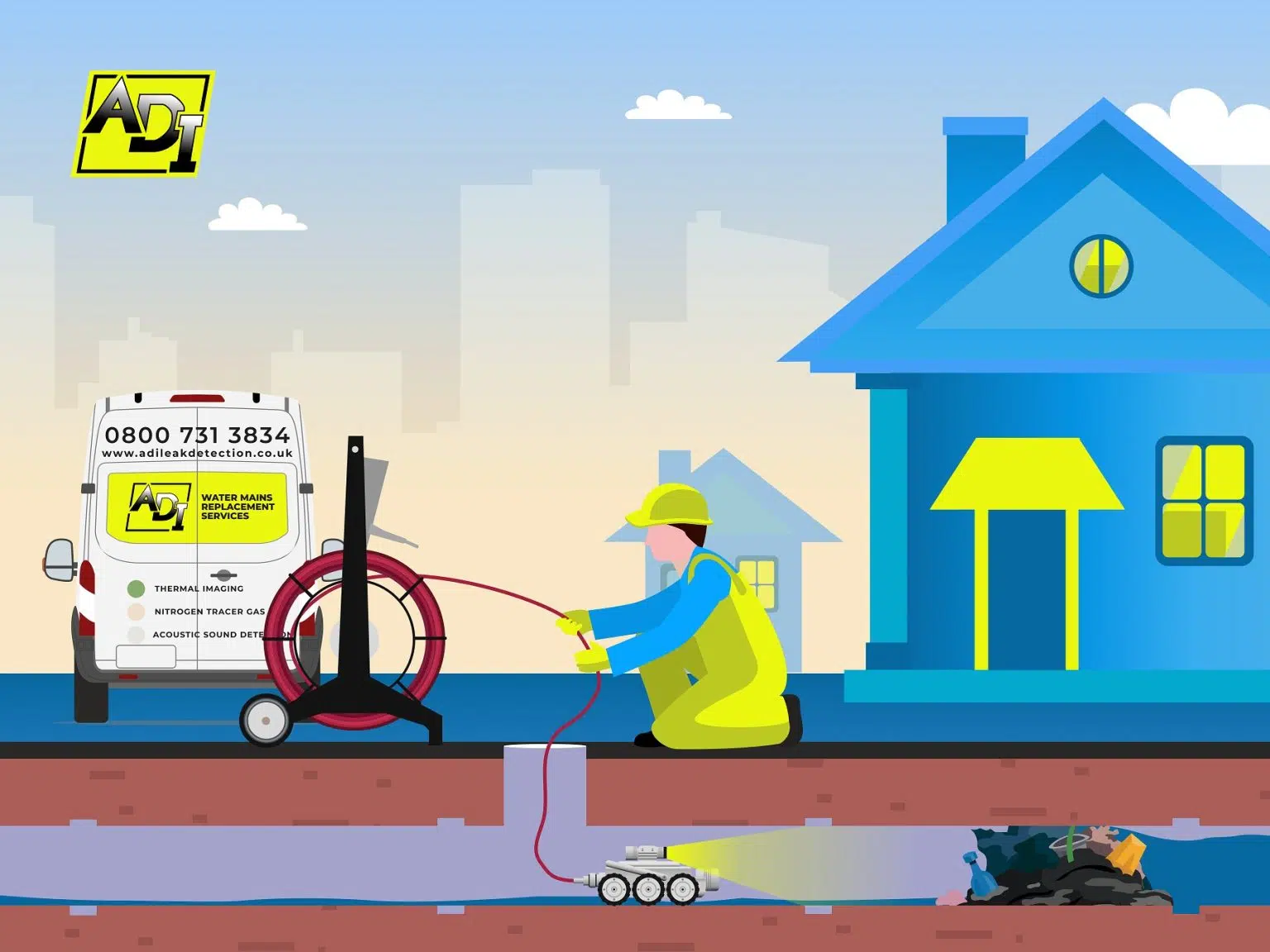 Drainage CCTV Surveys & Investigations Oldham